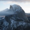 Half Dome Snowcapped