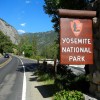 Yosemite National Park sign