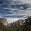 Yosemite Valley as seen from tunnel parking area