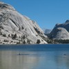 Tenaya Lake, one of the best places to swim in Yosemite