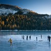 Frozen Tenaya Lake
