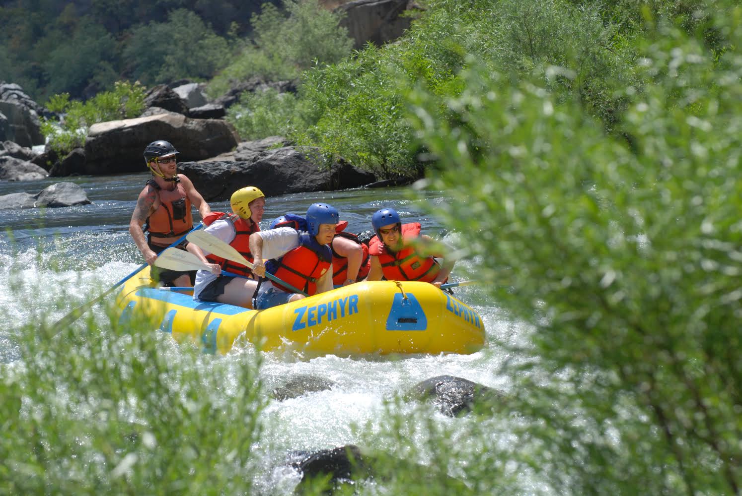 River Rafting Yosmeite