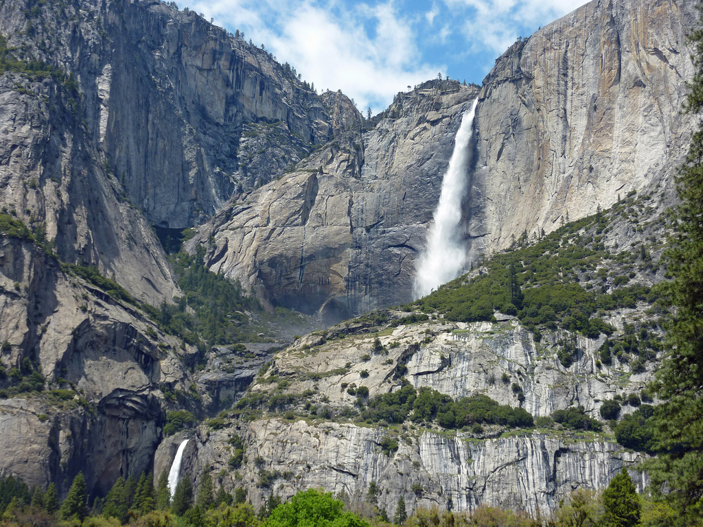 Yosemite Waterfalls: Countless Spring Waterfalls Fed By Snowmelt