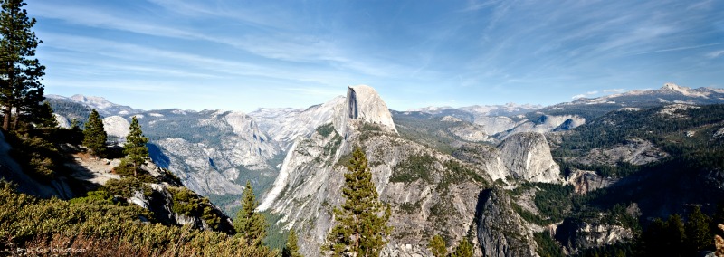 The Elevation In Yosemite at Glacier Point