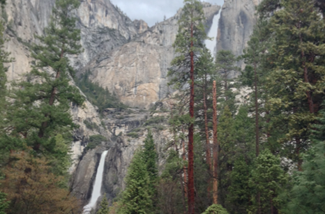 yosemite water falls